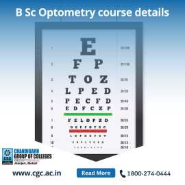 B Sc Optometry course details, Mohali