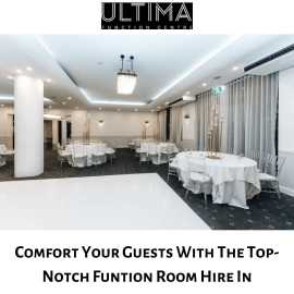 Comfort Your Guests With The Top-Notch Funtion Roo, Keilor