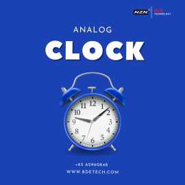 Timeless Elegance: BDE Technology's Analog Clocks, $ 0