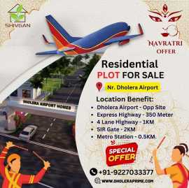 Navratri Offer Plot sale in dholera, Ahmedabad