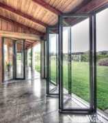 Aluminium, and Timber stackable Doors For Resident, Minto