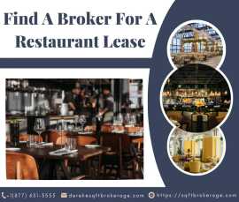 Find A Broker For A Restaurant Lease, Jersey City