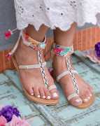 Check Out Designer Flat Sandals Only on Pastel and, $ 3,590