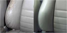 Get on-site leather color restoration service., London