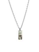 Your Name Engraved Necklace with Vertical Nameplat, Los Angeles
