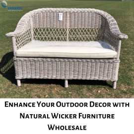 Enhance Your Outdoor Decor with Natural Wicker Fur, ps 0