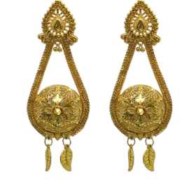 Dubai Gold Ear Jewelry, $ 36