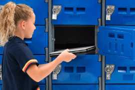 Secure and Stylish Laptop Lockers for Schools, Yatala