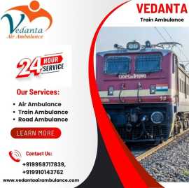 Hire Superb Vedanta Train Ambulance in Delhi, Patna
