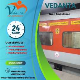 Take High-grade Train Ambulance Service in Kolkata, Kolkata