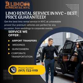 Limo Rental Service in NYC - Best Price Guaranteed, New York