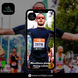Marathon Event Photo Sharing Website | Turtlepic, Gurgaon