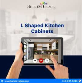 Kitchen Cabinets in the L Shape: Practical and Spa, $ 2,473