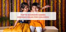 Top 10 Navratri Garba Dresses Ideas For Children , Ahmedabad
