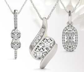 Unique Diamond Necklaces &amp; Pendants Customized, Toronto