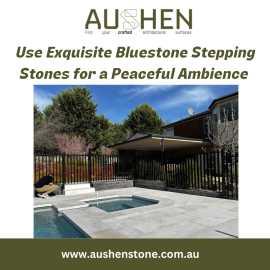 Use Exquisite Bluestone Stepping Stones for, $ 1