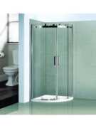 Lily Premium 8mm Glass 1200 x 900 Offset Quadrant , Aghadowey