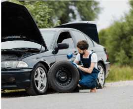 Instant booking available for tyre puncture repair, Melbourne
