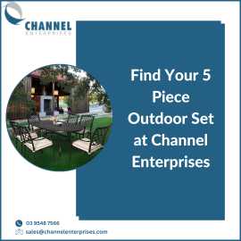 Find Your 5 Piece Outdoor Set at Channel Enterpris, $ 0