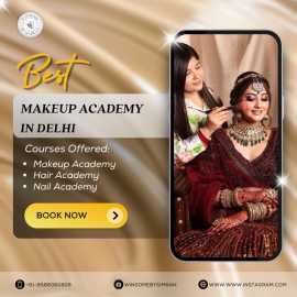Want To Join The Best Makeup Academy in Delhi?, Delhi