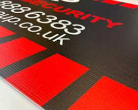 Professional Estate Agent Board Printing Services , London