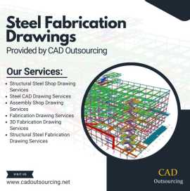 Steel Fabrication Drawings Provider in the UAE, Dubai