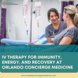 IV Therapy for Immunity, Energy, and Recovery, Orlando