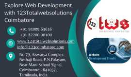 Popular Website Development company - 123TWS, Coimbatore