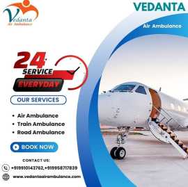 Choose Vedanta Air Ambulance Service in Jamshedpur, Ranchi