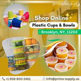 Shop Quality Plastic Cups & Bowls Online, Brooklyn