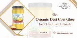 Get Organic Desi Cow Ghee for a Healthier Lifestyl, Gurgaon