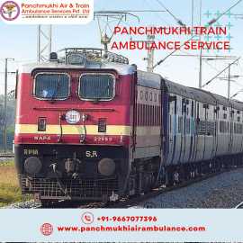 Panchmukhi Train Ambulance in Visakhapatnam , Visakhapatnam