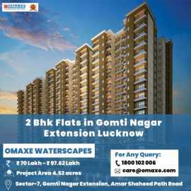 2 BHK Flats in Gomti Nagar Extension, Lucknow, Lucknow