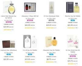 Find CK Perfumes for Men and Women, $ 10