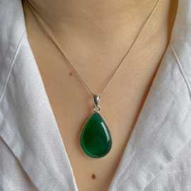Exquisite Green Onyx Jewelry | Affordable Luxury C, $ 33