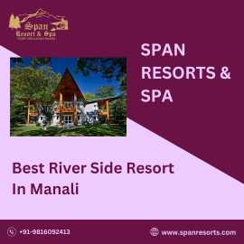 Best River side Resort in Manali at Span Resorts: , Mandi