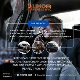 Cheap Limo Rental NYC Prices, New York