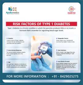 Understanding the Risk Factors of Type 1 Diabetes, Lucknow