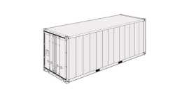 20ft insulated containers for sale, São Paulo