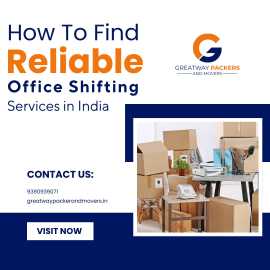 How to Find Reliable Office Shifting Services in I, $ 0