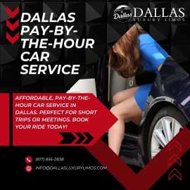 Dallas Pay-by-the-Hour Car Service, Dallas