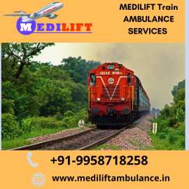 Use Medilift Train Ambulance in Patna , Patna