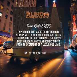 New York Holiday Lights Tour Limos, New York