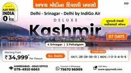 Explore Kashmir Couple Tour Packages, Ahmedabad