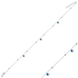 Charming Sterling Silver Anklets at Zehrai, ps 65