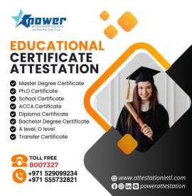Education Certificate Attestation in UAE, Dubai