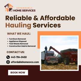 Right Hauling Service for Your Project Halethorpe, Halethorpe