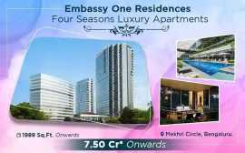 Embassy One bangalore Elegant Homes Luxury, Bengaluru