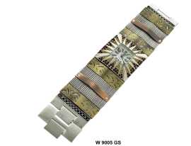 Wood Design Stainless Steel Band Wrist Watch , $ 5