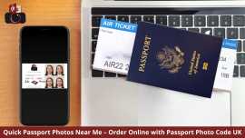 Quickly Order Passport Photo Code Online, London